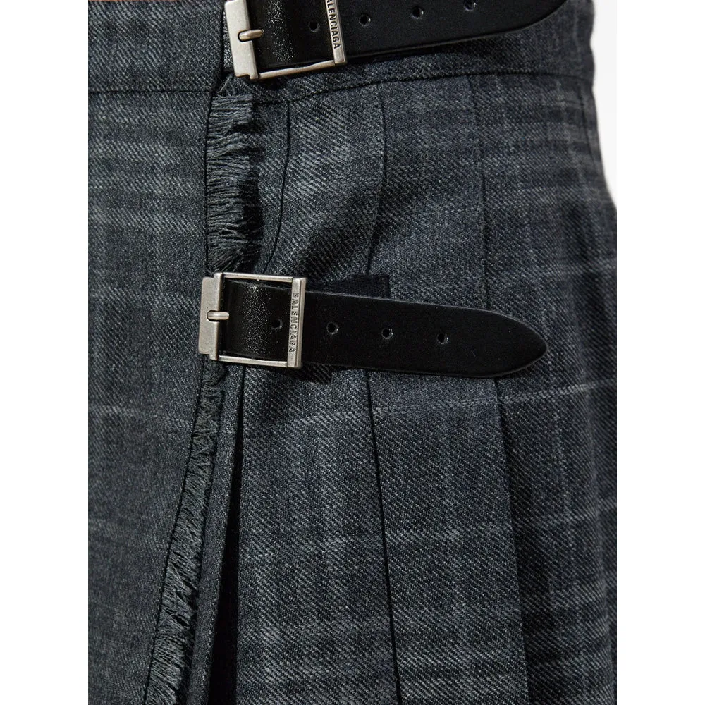 Skirt Pleated Wool Grey sold by Lord & Taylor product image thumbnail 2
