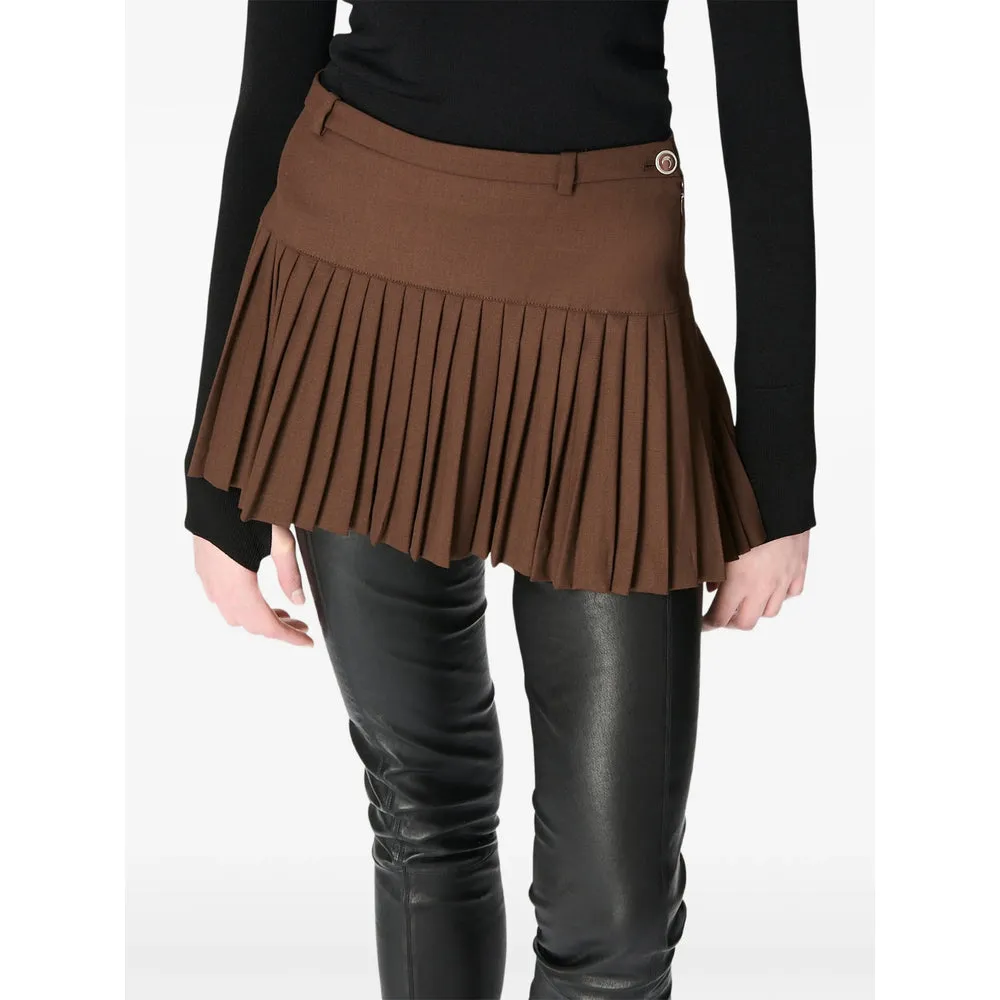 Pleated Mini Skirt with Belt Loops sold by Lord & Taylor product image thumbnail 4