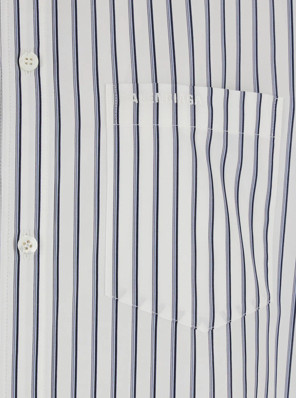 Shirt Button-Down Collar White Cotton sold by Lord & Taylor product image thumbnail 3