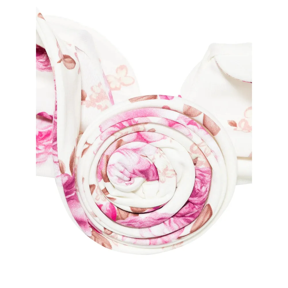 Floral Print Bandeau Beachwear sold by Lord & Taylor product image thumbnail 3
