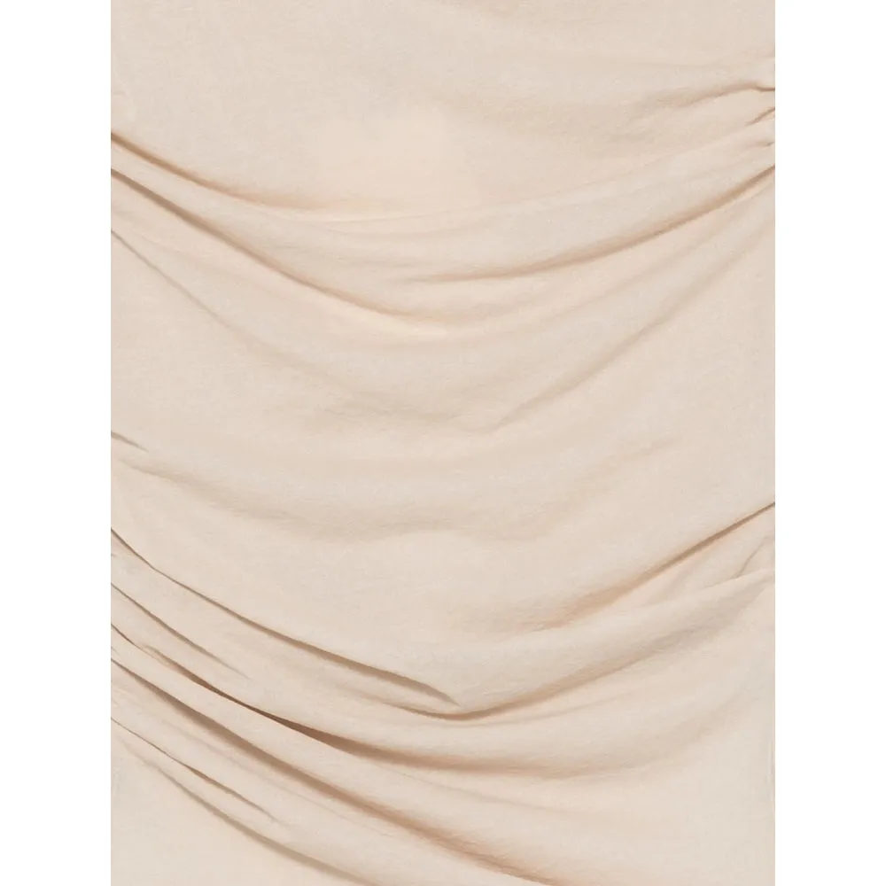 Beige Long Sleeve T-Shirt with Gathered Detail sold by Lord & Taylor product image thumbnail 2