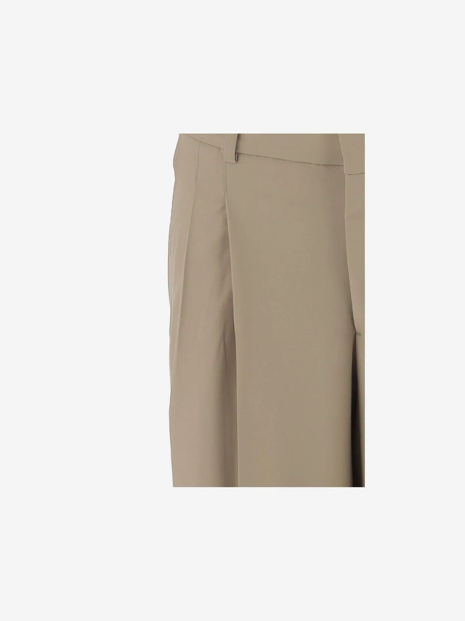 Wool Short Trousers Beige sold by Lord & Taylor product image thumbnail 2