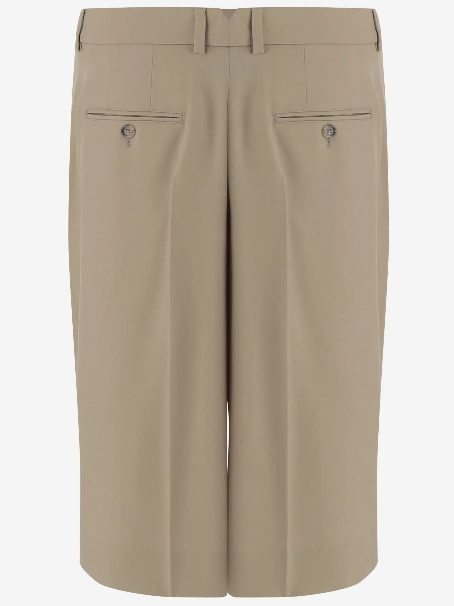 Wool Short Trousers Beige sold by Lord & Taylor product image thumbnail 3