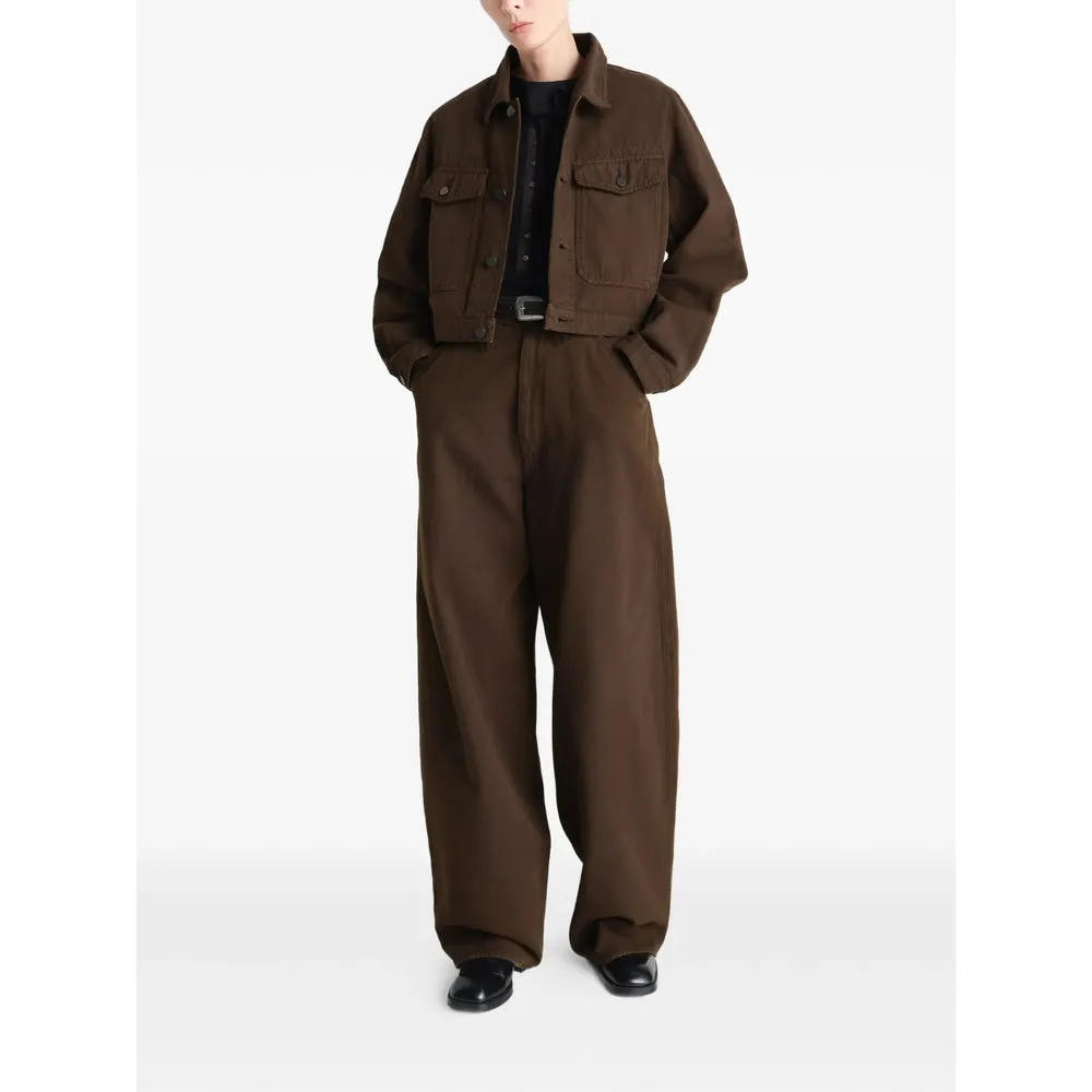 Cropped Jacket Brown Cotton sold by Lord & Taylor product image thumbnail 5