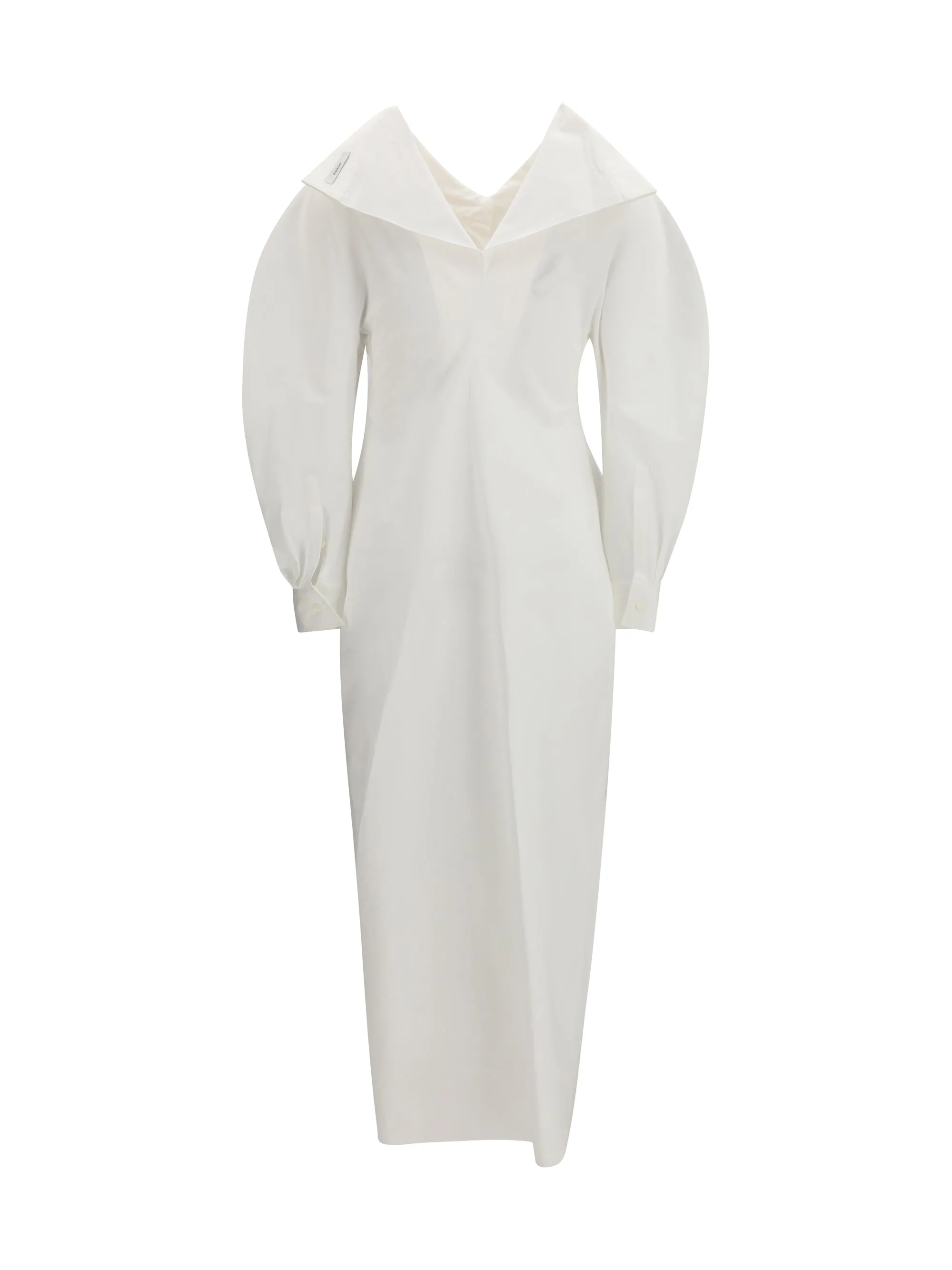 Dress Long Cut-Out Chemisier White sold by Lord & Taylor product image thumbnail 3
