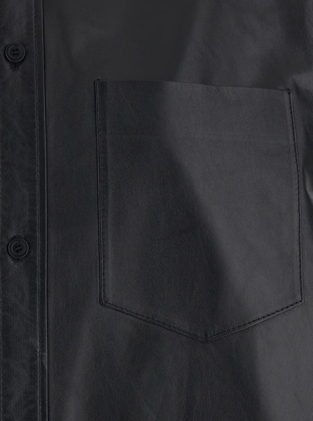 Shirt Black Lamb Leather sold by Lord & Taylor product image thumbnail 3