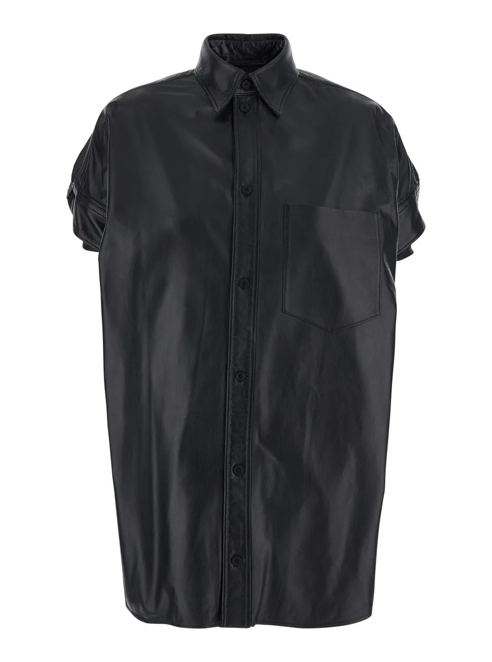 Shirt Black Lamb Leather sold by Lord & Taylor