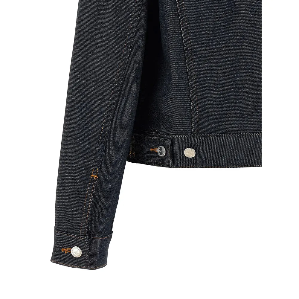 Denim Jacket with Contrast Stitching sold by Lord & Taylor product image thumbnail 2