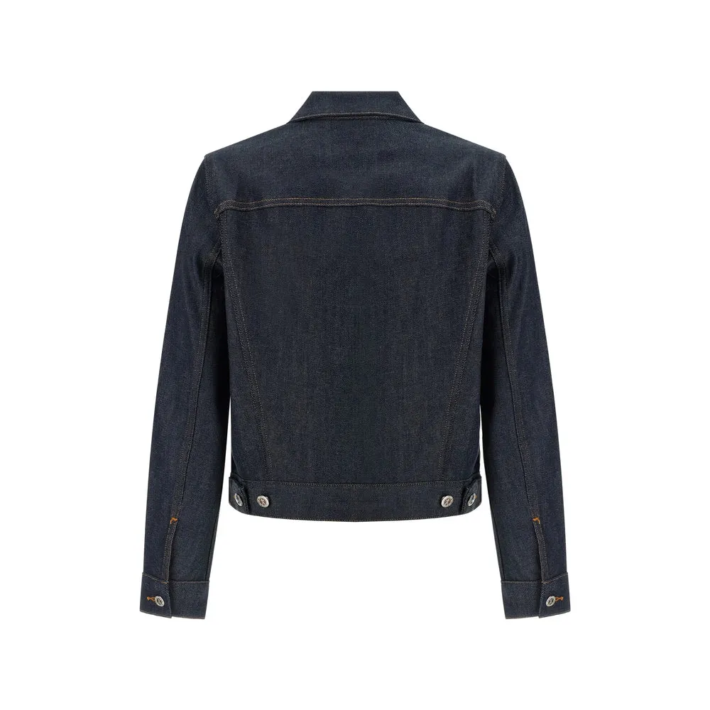 Denim Jacket with Contrast Stitching sold by Lord & Taylor product image thumbnail 3