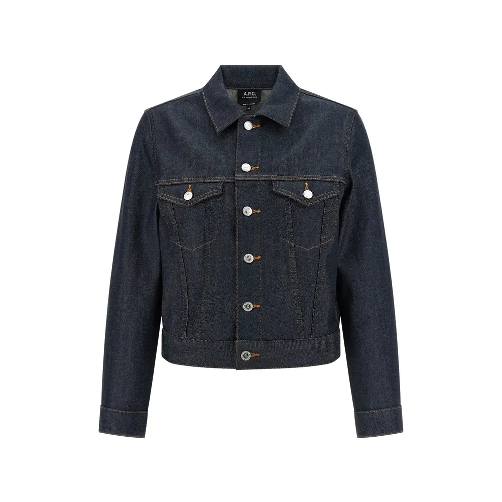 Denim Jacket with Contrast Stitching sold by Lord & Taylor