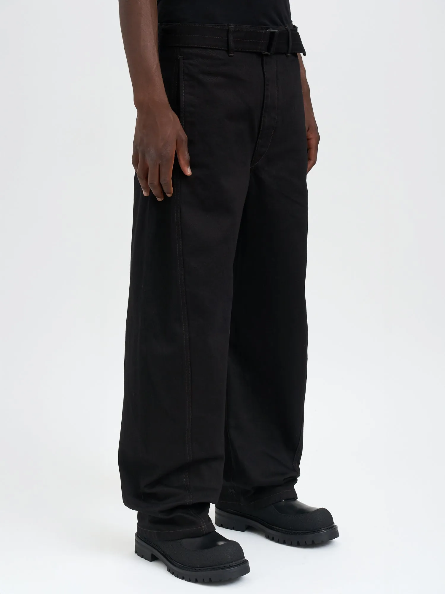 PANTALONI TWISTED BELTED sold by Lord & Taylor product image thumbnail 3