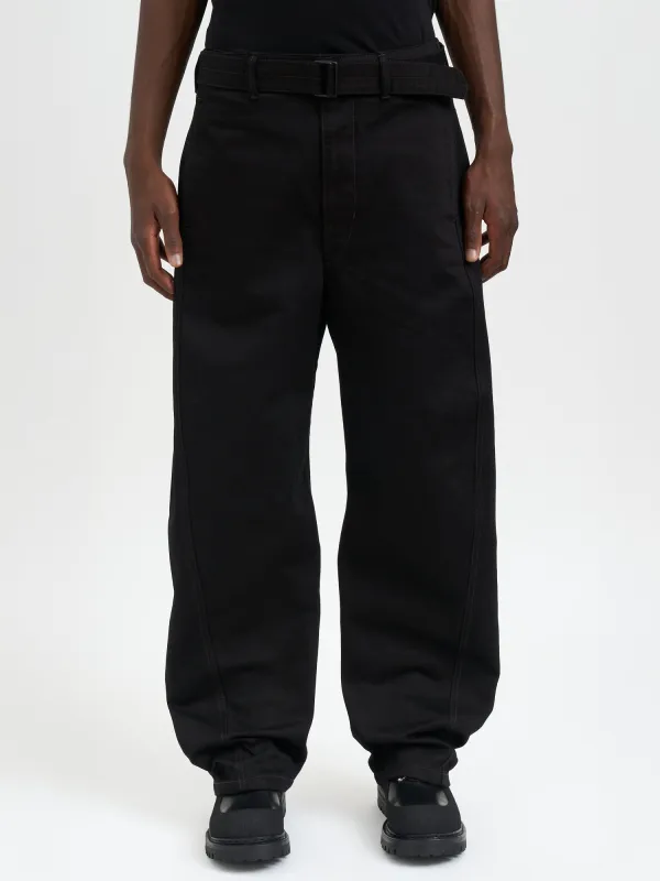 PANTALONI TWISTED BELTED made by Lemaire