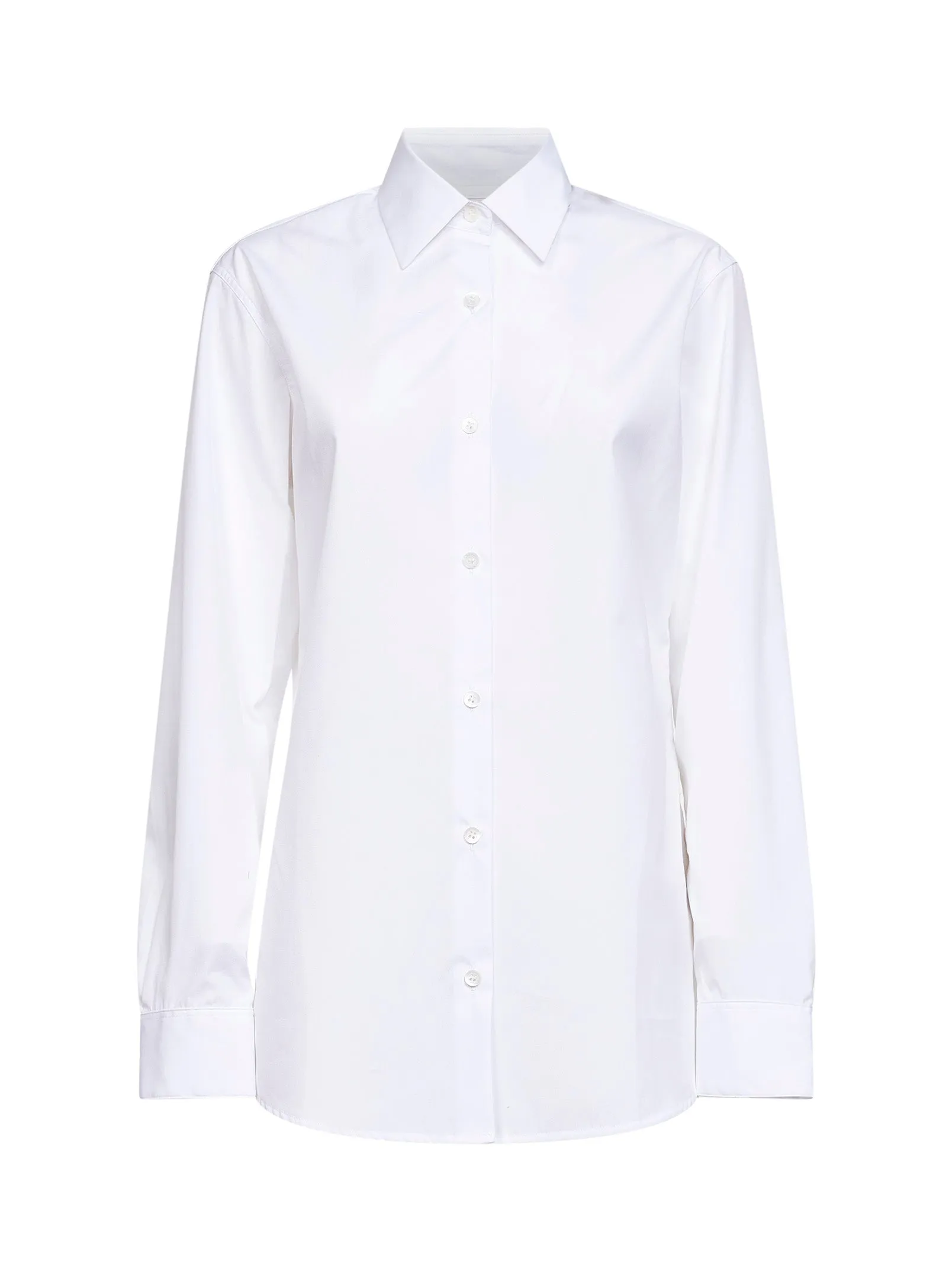 Shirt Clavelly Cotton Poplin White sold by Lord & Taylor