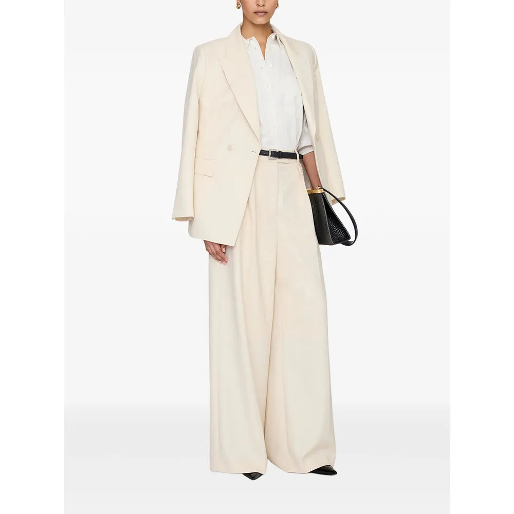 Trousers White Wide Leg sold by Lord & Taylor product image thumbnail 4
