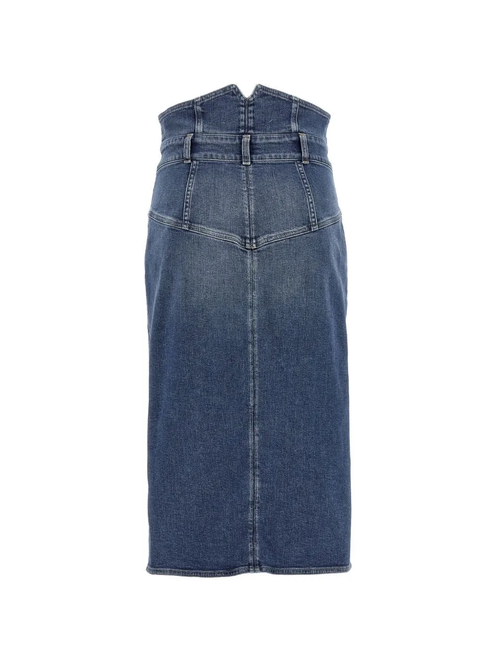 DENIM MIDI SKIRT sold by Lord & Taylor product image thumbnail 2