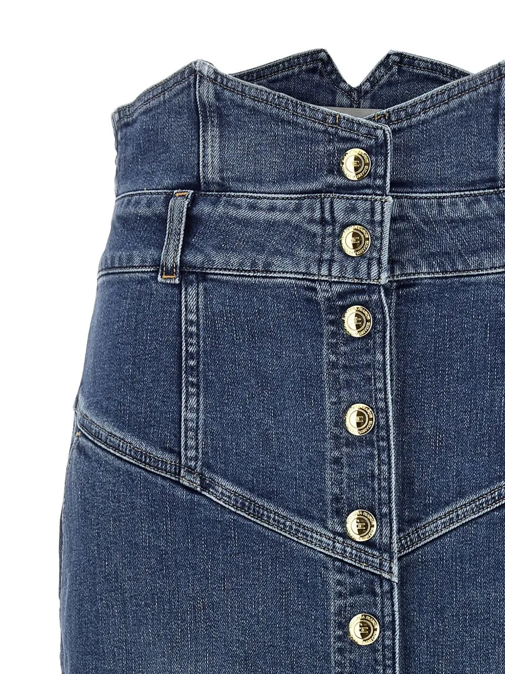 DENIM MIDI SKIRT sold by Lord & Taylor product image thumbnail 4