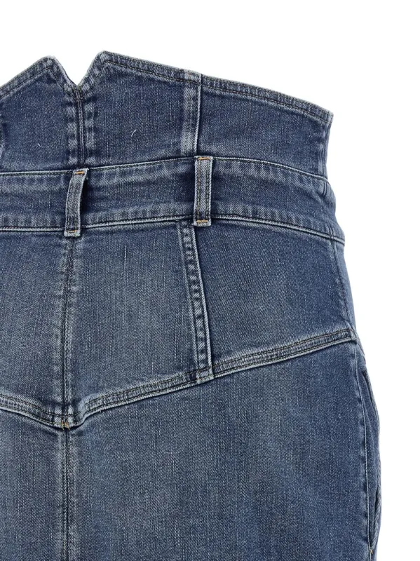 DENIM MIDI SKIRT made by Elisabetta Franchi