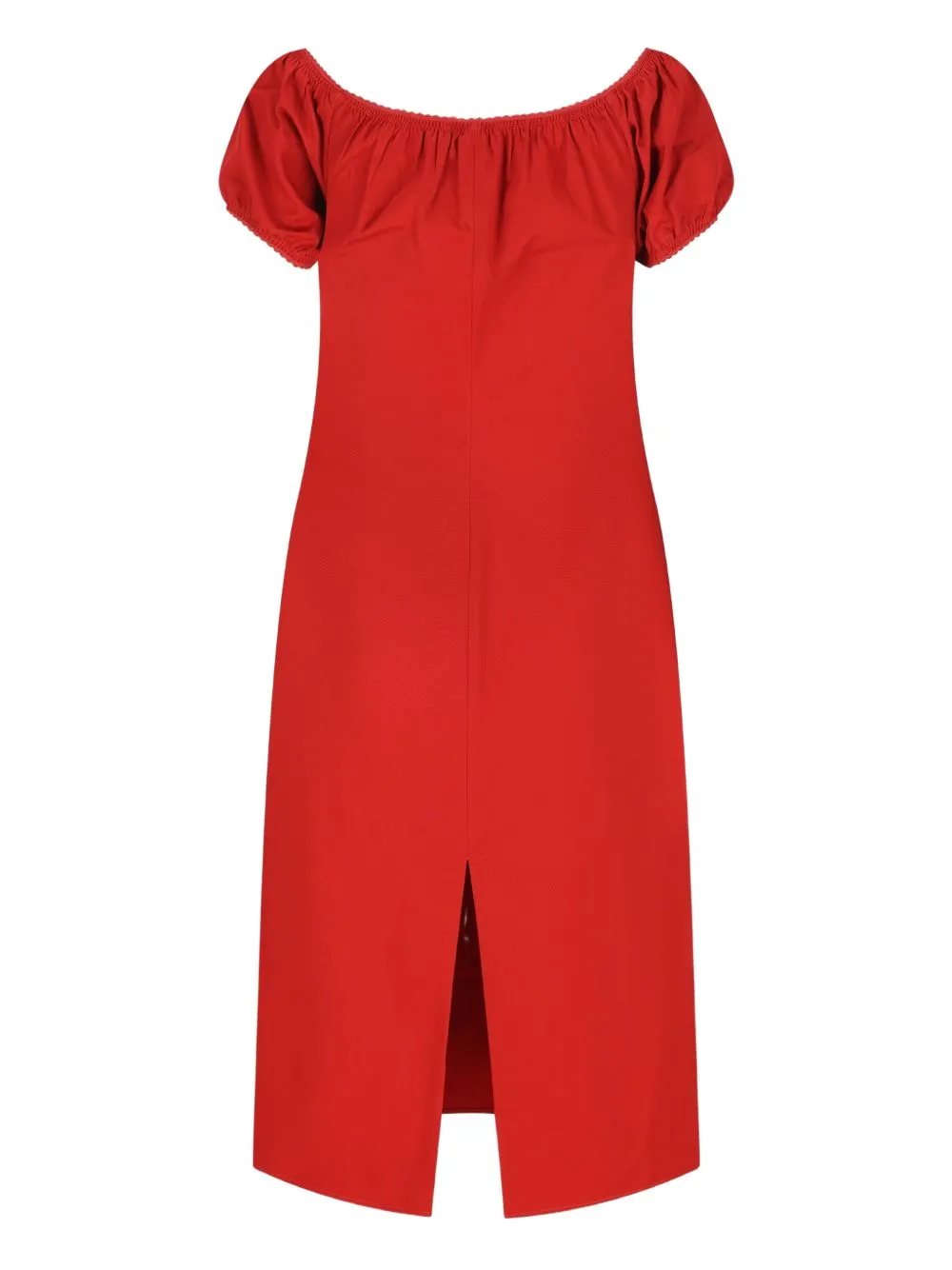 RED MIDI MC DRESS sold by Lord & Taylor product image thumbnail 4