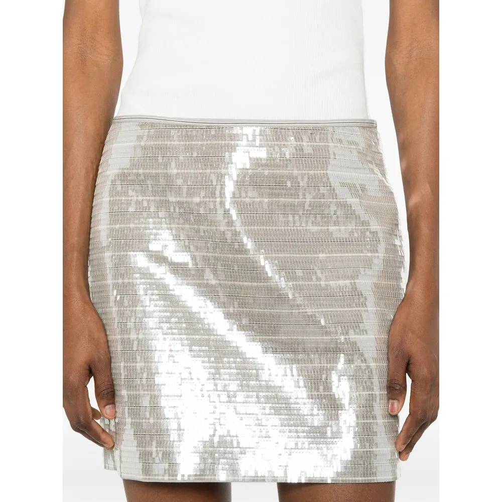 Skirt with Silver Sequin Embellishment sold by Lord & Taylor product image thumbnail 4