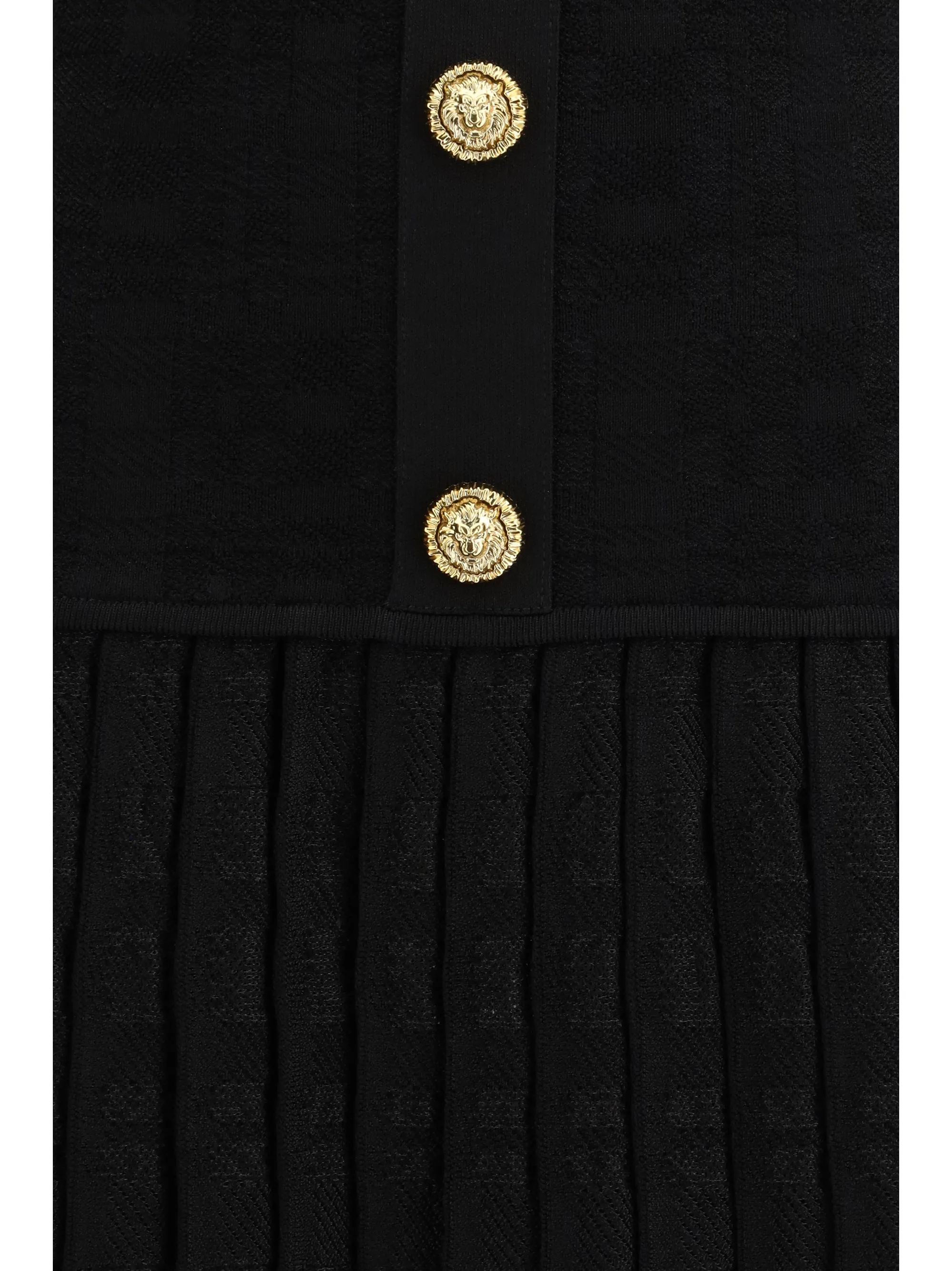 Pleated Mini Dress Black sold by Lord & Taylor product image thumbnail 3
