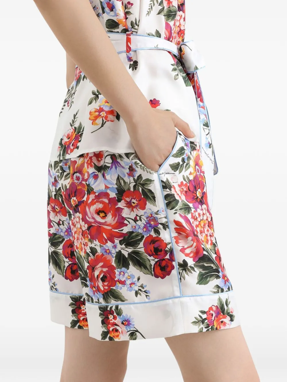WHITE FLORAL PRINT SHORTS sold by Lord & Taylor product image thumbnail 5