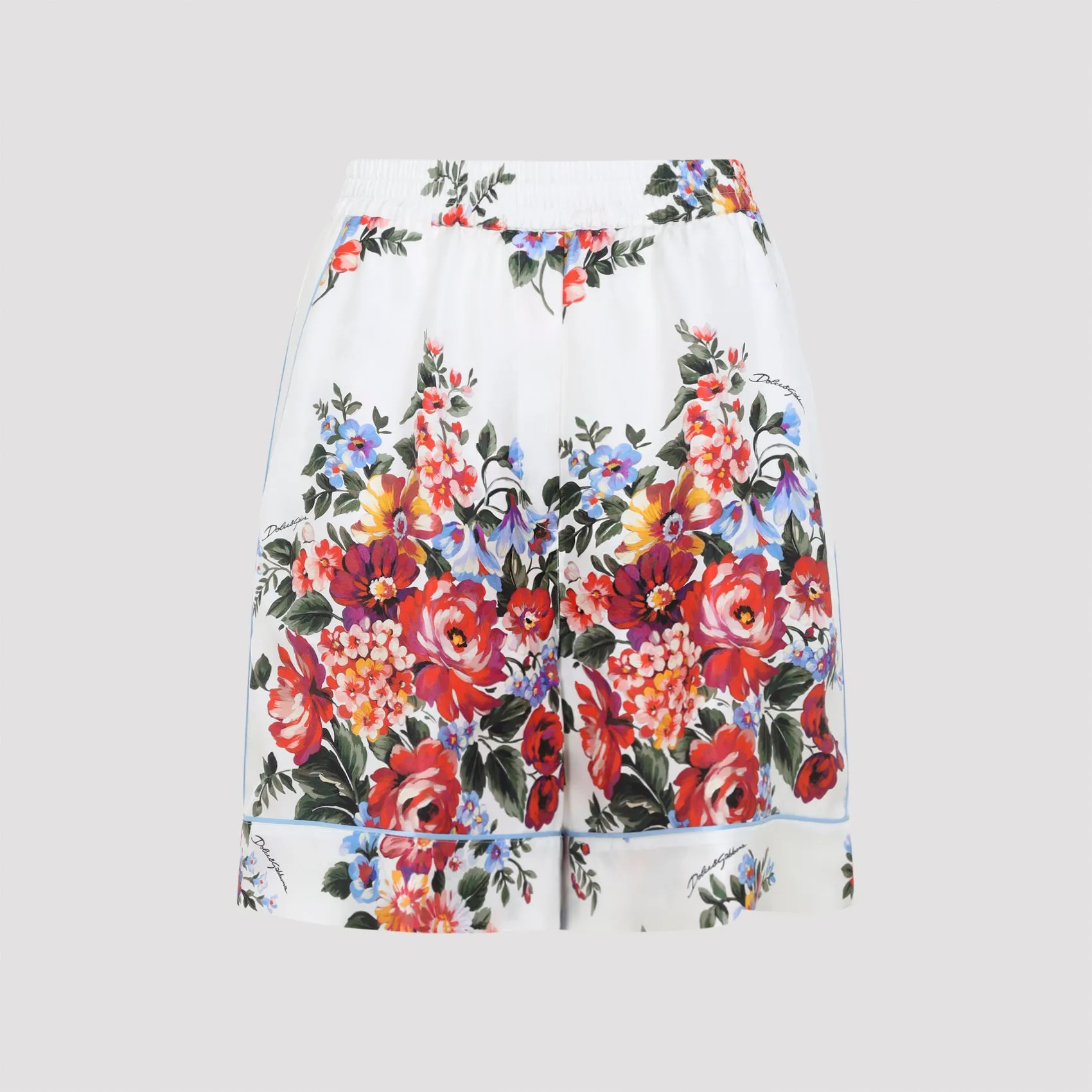 WHITE FLORAL PRINT SHORTS sold by Lord & Taylor product image thumbnail 2