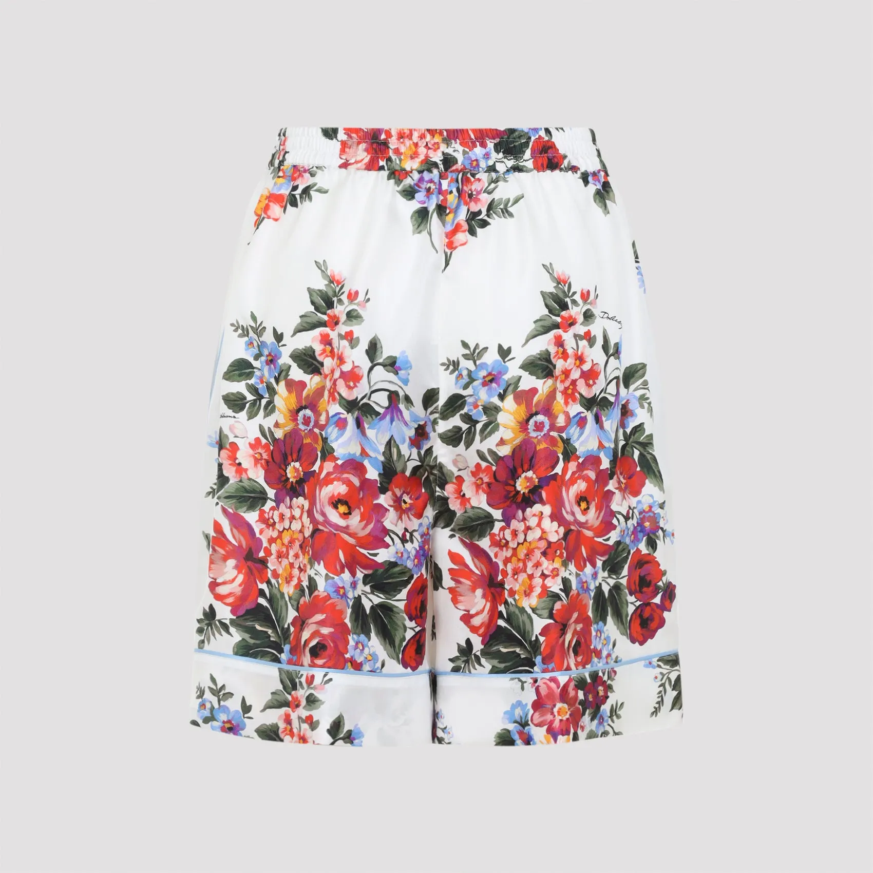 WHITE FLORAL PRINT SHORTS sold by Lord & Taylor product image thumbnail 3