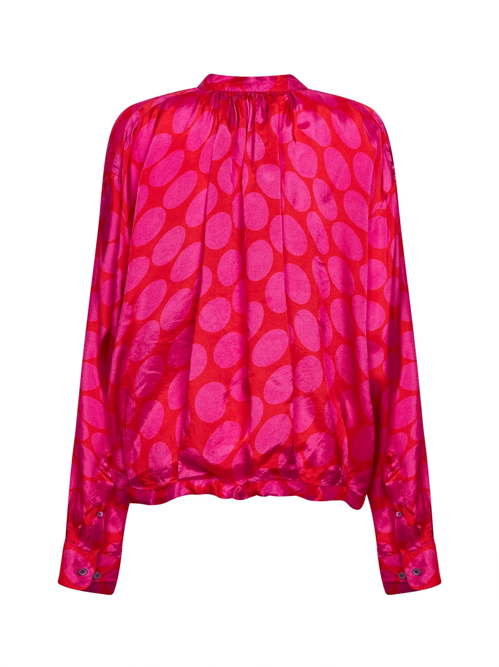 Wrap Shirt Fuchsia Viscose sold by Lord & Taylor product image thumbnail 2