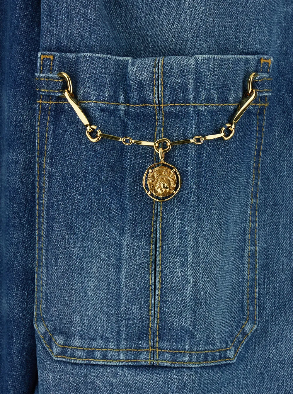 Denim Jacket Blue sold by Lord & Taylor product image thumbnail 3