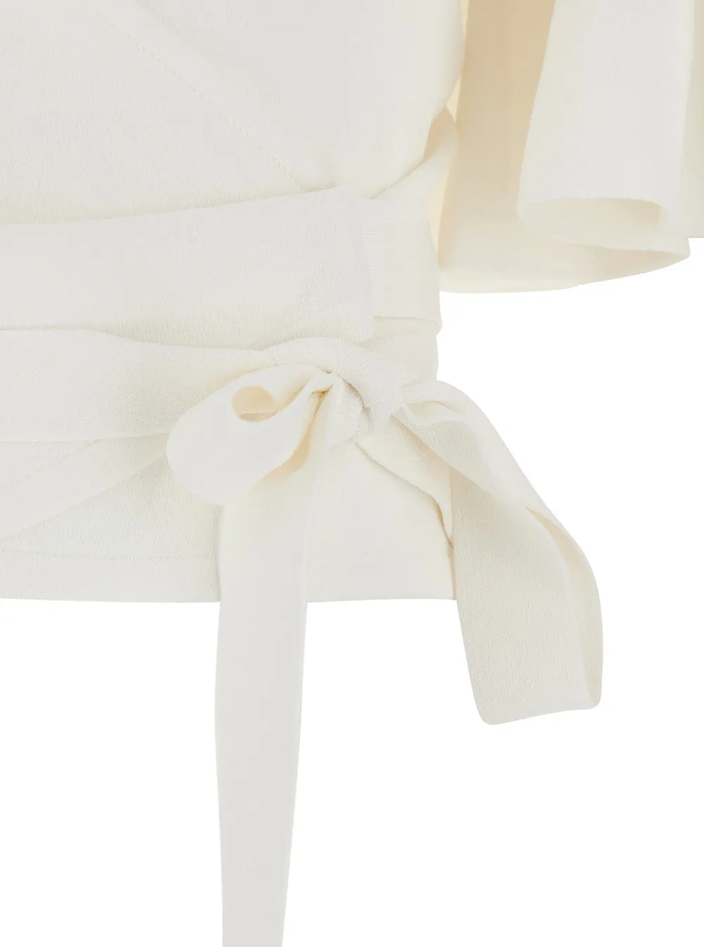 Top with Crossed Neckline White sold by Lord & Taylor product image thumbnail 3