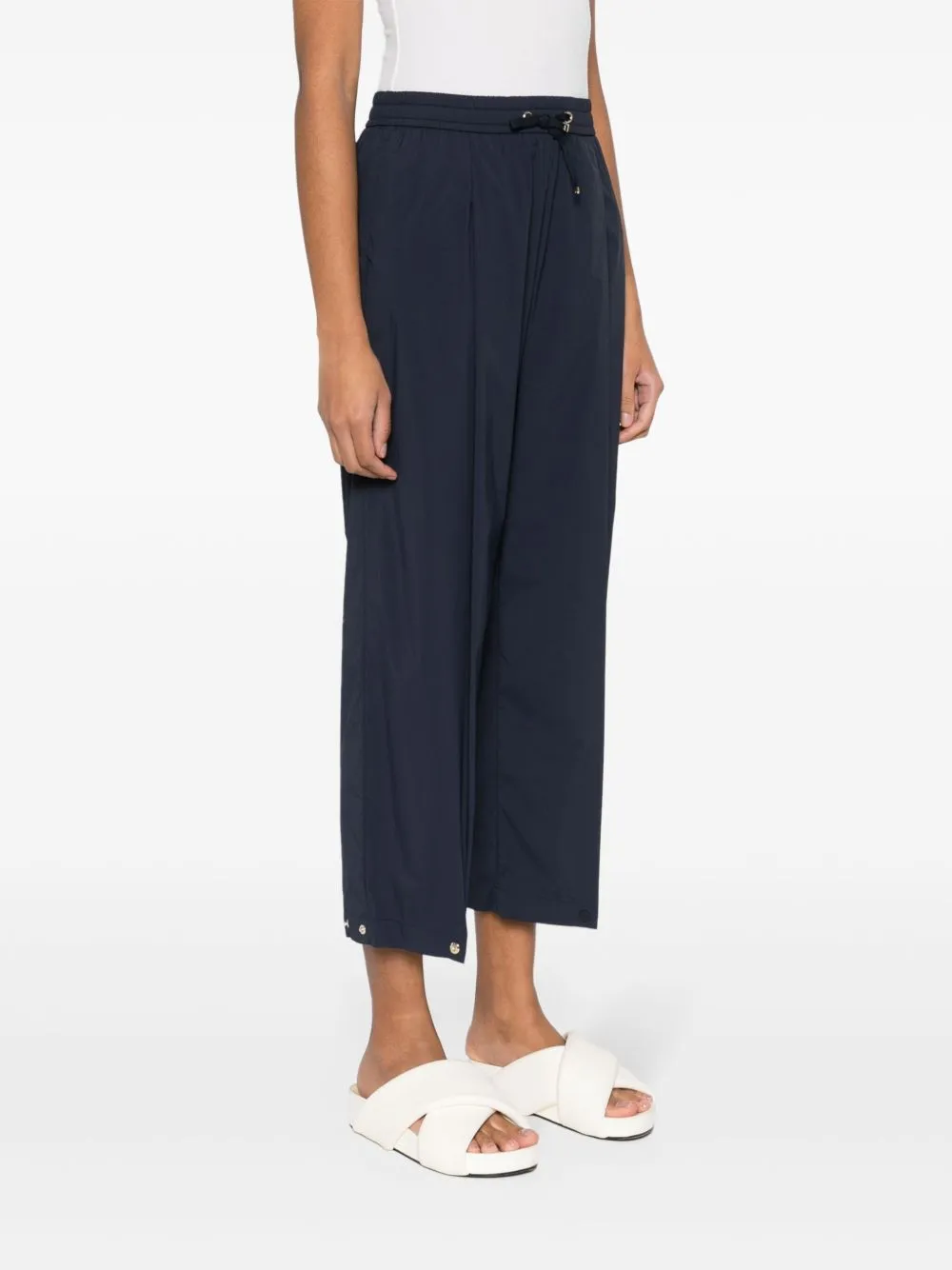 NAVY SPORT PANTS WITH ELASTIC WAIST sold by Lord & Taylor product image thumbnail 5