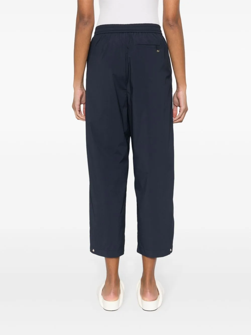 NAVY SPORT PANTS WITH ELASTIC WAIST sold by Lord & Taylor product image thumbnail 2