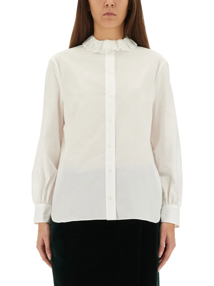 Pierrot Collar Shirt sold by Lord & Taylor