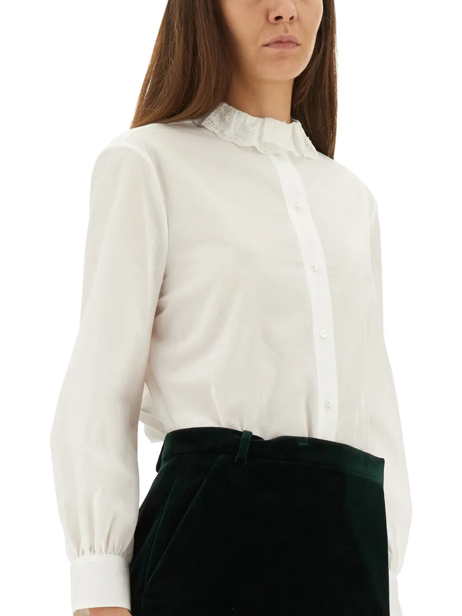 Pierrot Collar Shirt sold by Lord & Taylor product image thumbnail 3