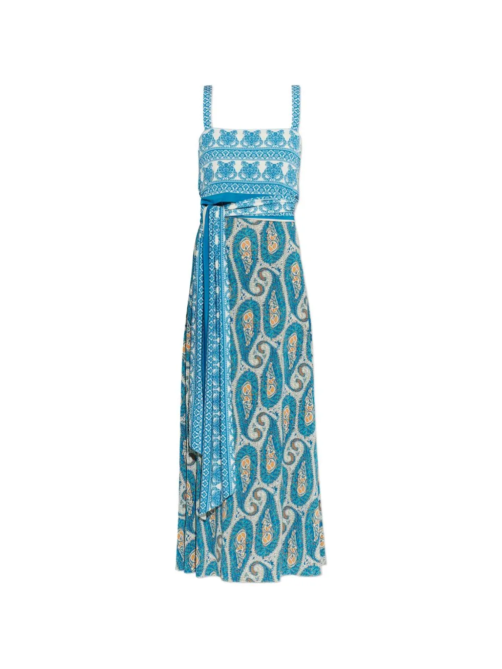 WHITE AND BLUE STRAPS DRESS EST AMEBAS sold by Lord & Taylor product image thumbnail 2
