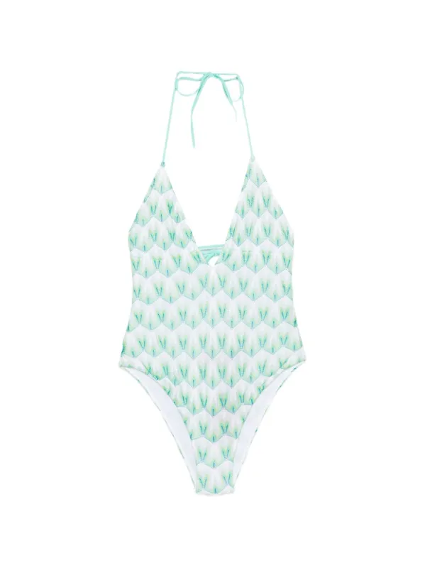 GREEN LEAF SWIMSUIT made by Missoni