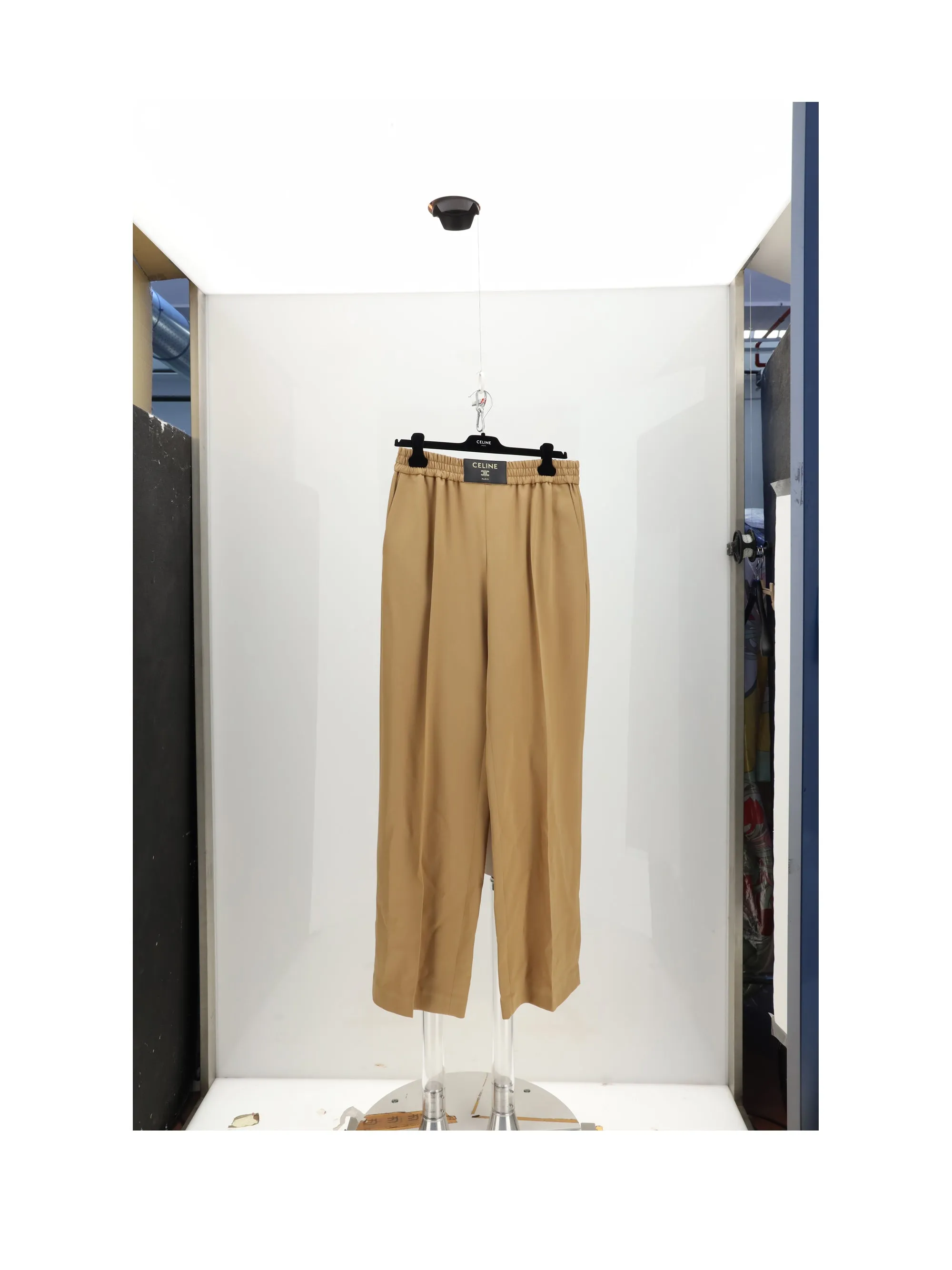 Trousers Elastic Waist Camel sold by Lord & Taylor