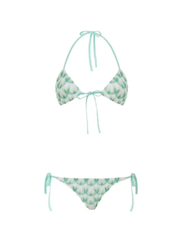 GREEN LEAF BIKINI made by Missoni