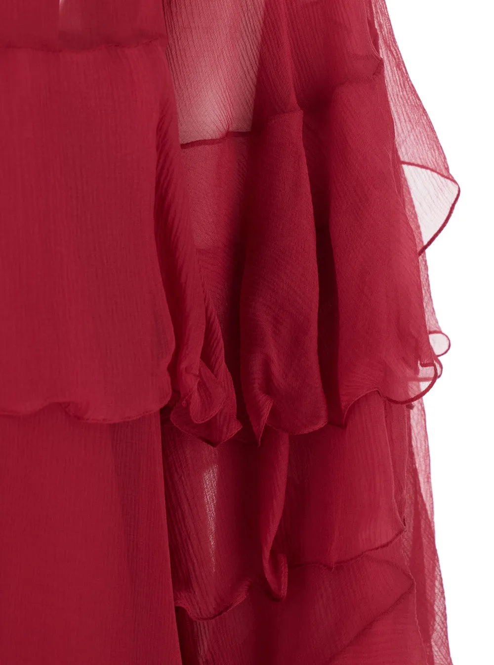 Mini Dress Fuchsia Silk sold by Lord & Taylor product image thumbnail 3