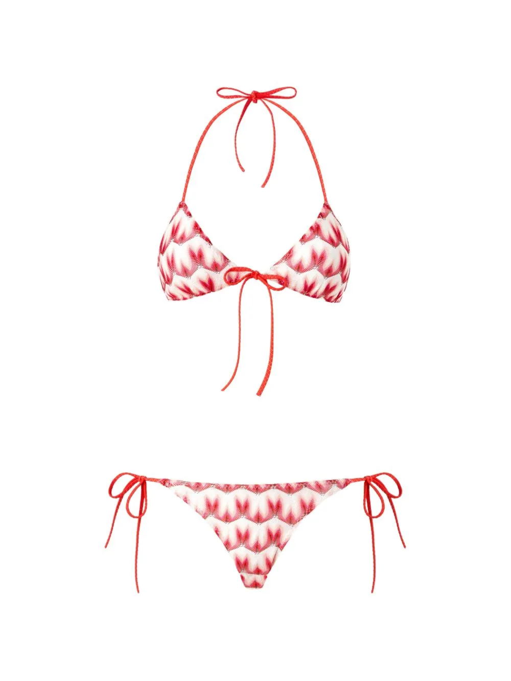 RED PINK WHITE BIKINI sold by Lord & Taylor