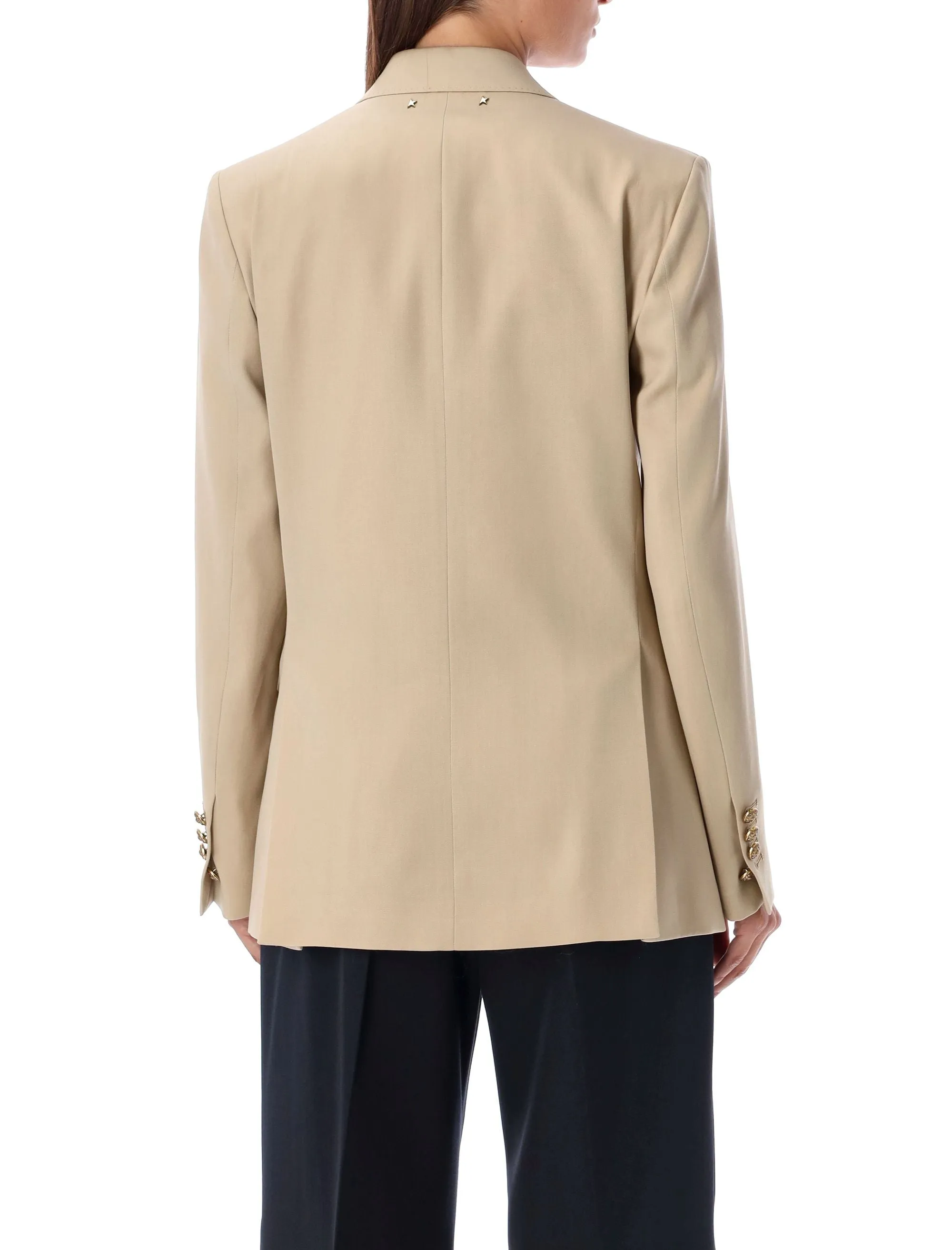 BEIGE BLAZER WITH GOLD BUTTONS sold by Lord & Taylor product image thumbnail 2