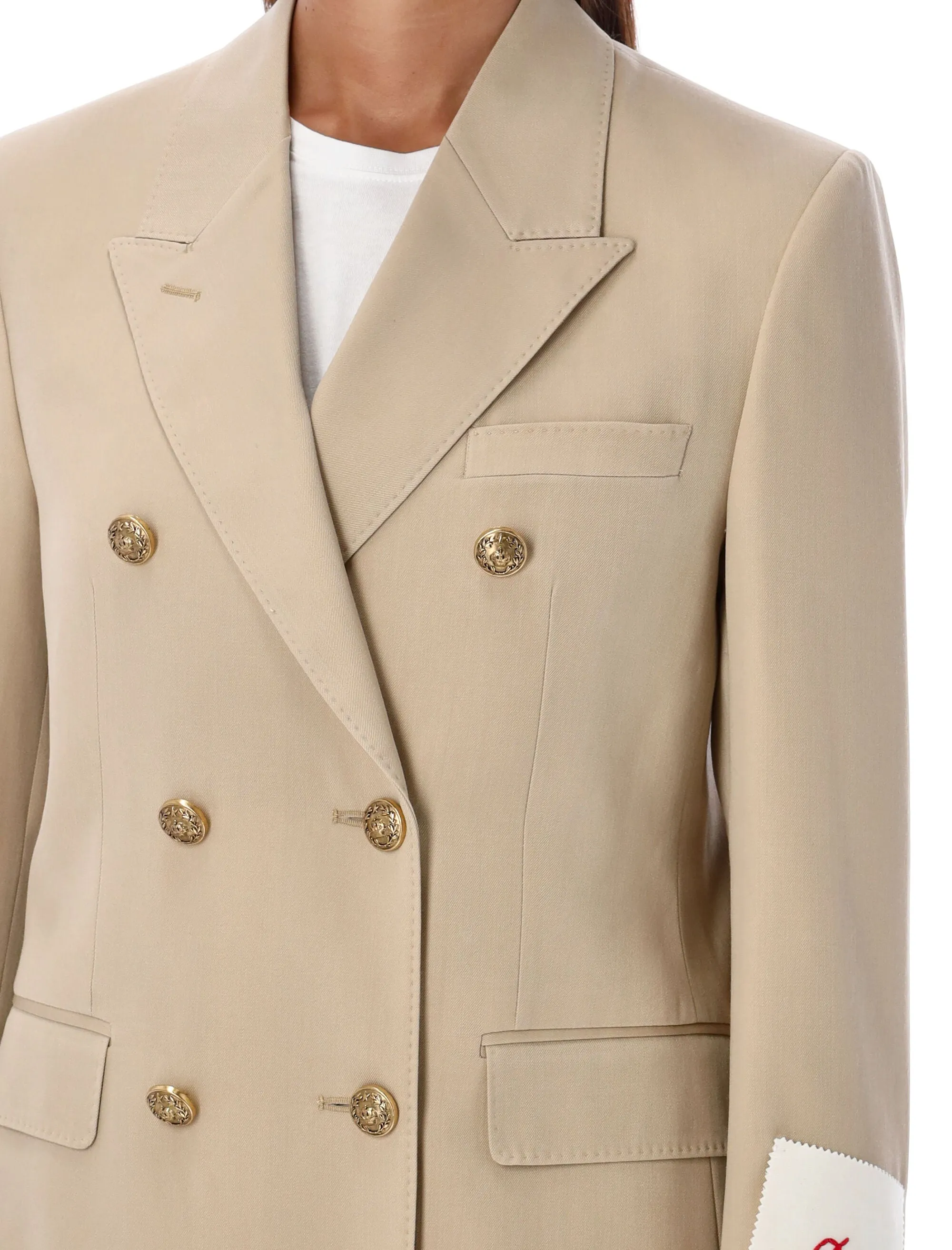 BEIGE BLAZER WITH GOLD BUTTONS sold by Lord & Taylor product image thumbnail 3