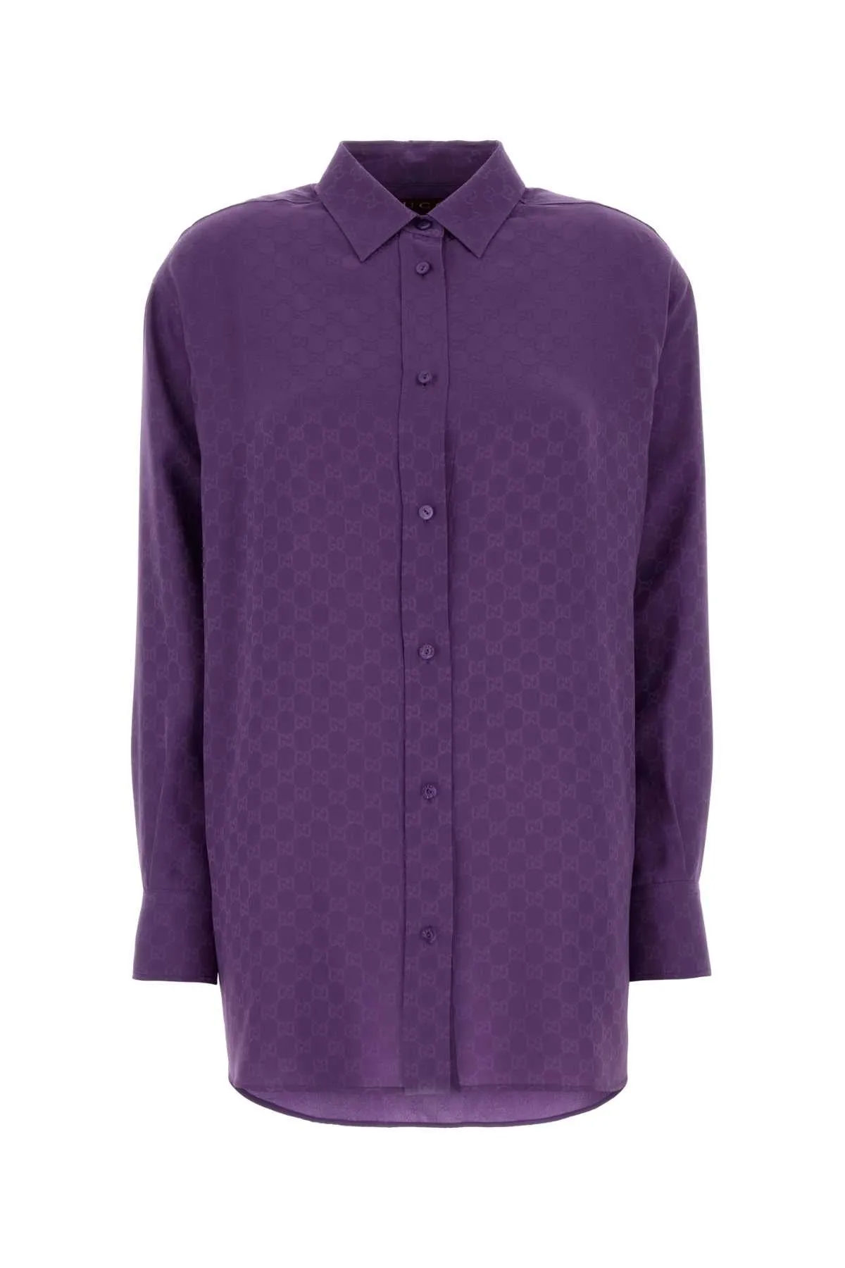 SILK MONOGRAM SHIRT sold by Lord & Taylor