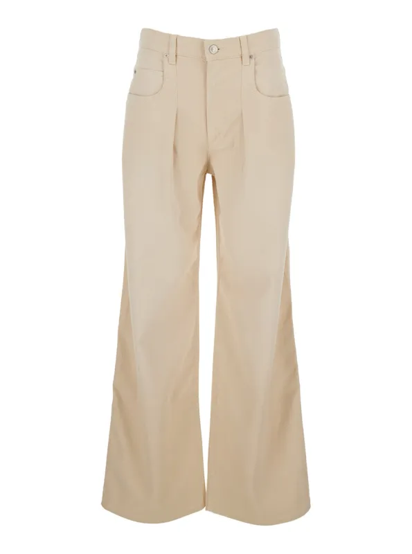 Jeans Rodayna Beige Denim made by Isabel Marant