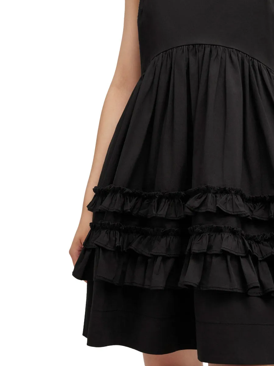 Cotton Mini Dress in Black sold by Lord & Taylor product image thumbnail 2