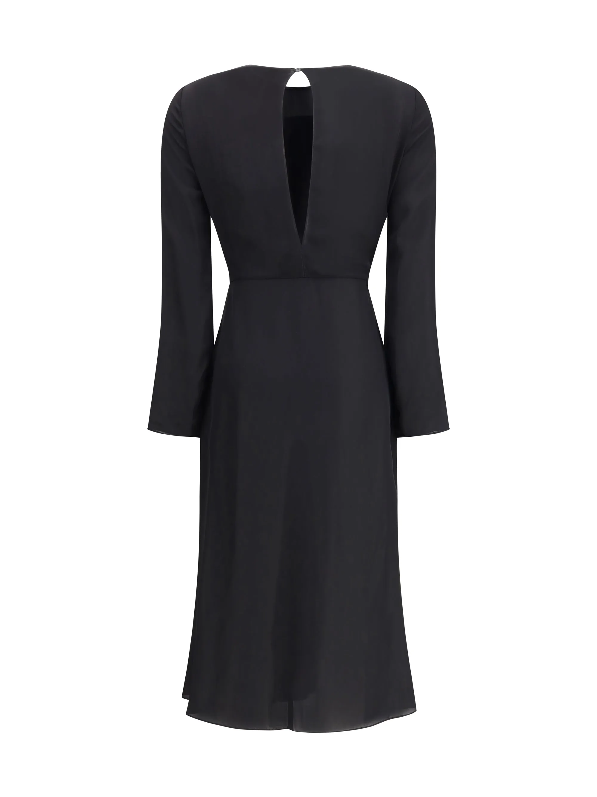 Dress Draped Viscose Black sold by Lord & Taylor product image thumbnail 2