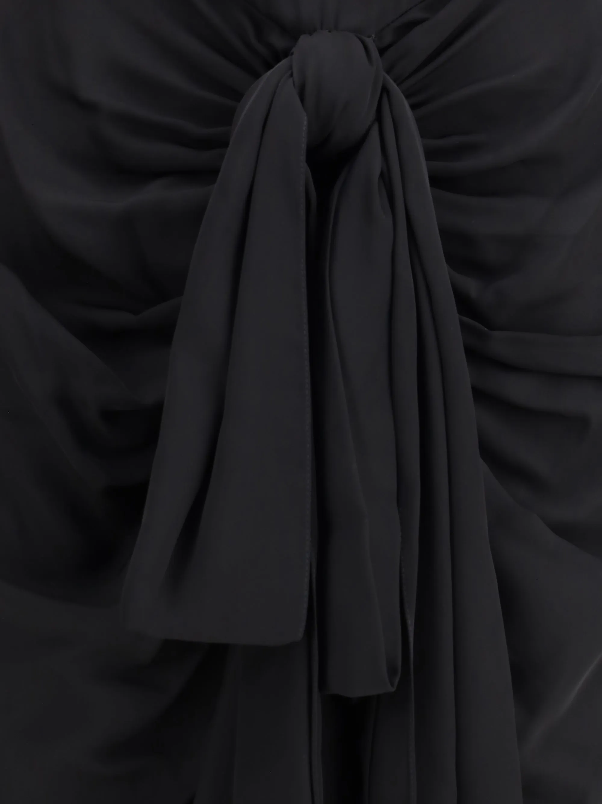 Dress Draped Viscose Black sold by Lord & Taylor product image thumbnail 3