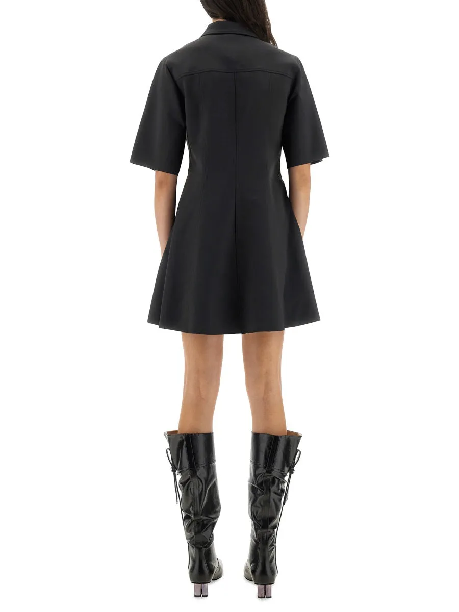 Mini Dress with Scalloped Buttons sold by Lord & Taylor product image thumbnail 2