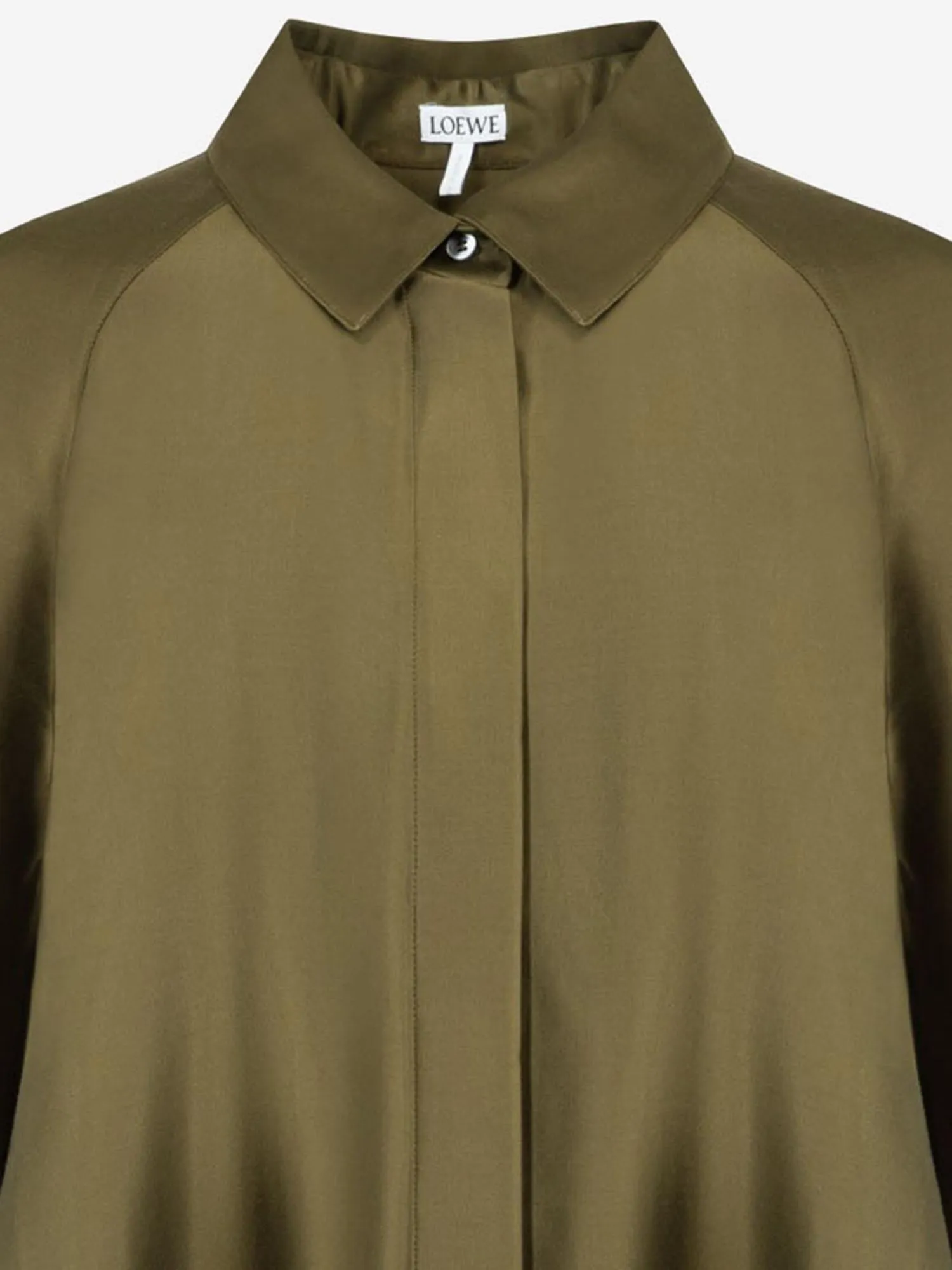 Flowing Stretch Viscose Shirt with Back Cape sold by Lord & Taylor product image thumbnail 2