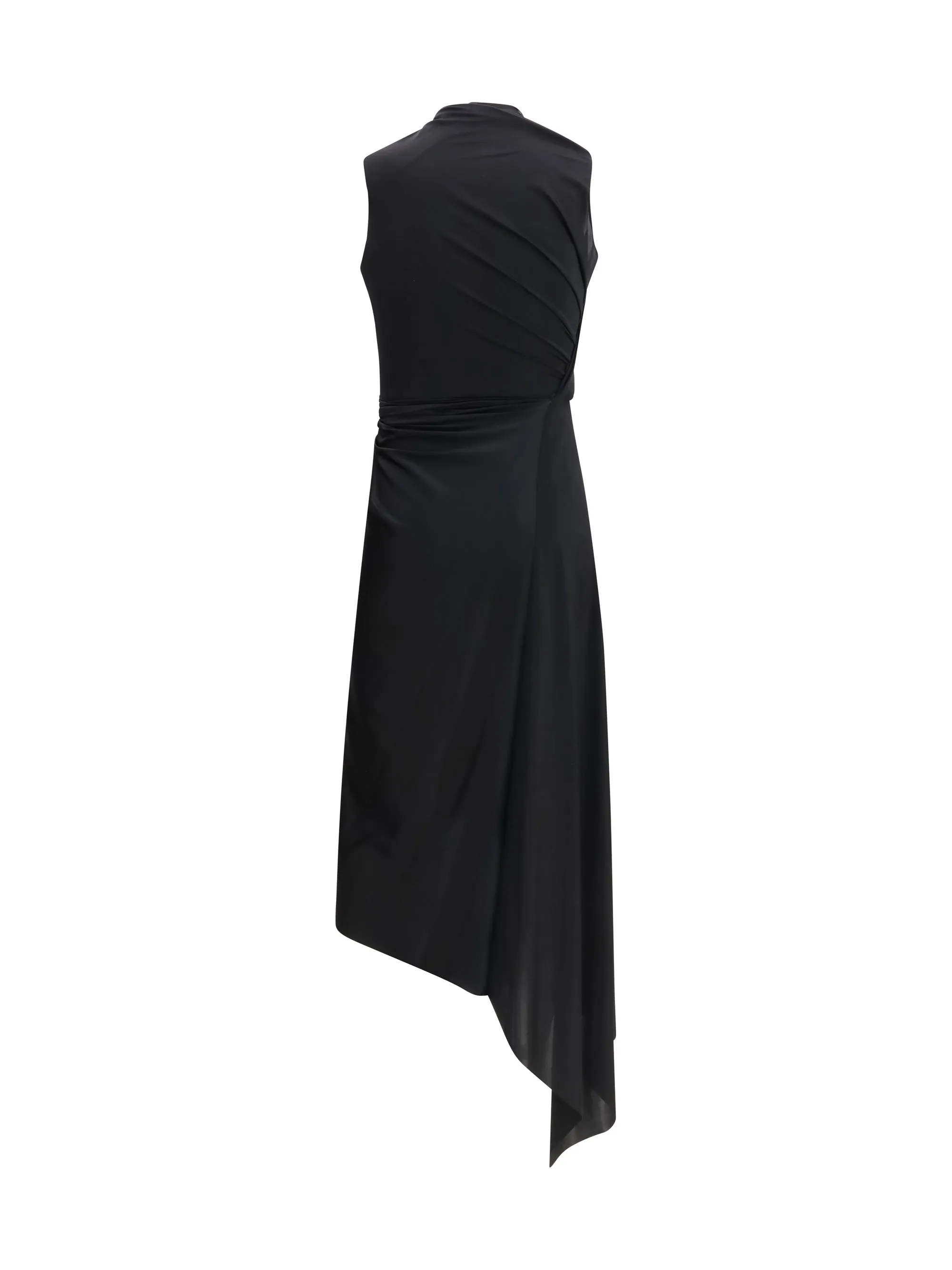 Dress Draped Midi Black sold by Lord & Taylor product image thumbnail 2